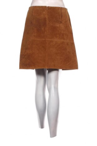 Δερμάτινη φούστα Zara, Μέγεθος M, Χρώμα Καφέ, Τιμή 9,74 €