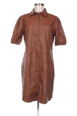 Kožené šaty  Enjoy, Veľkosť L, Farba Hnedá, Cena  9,86 €