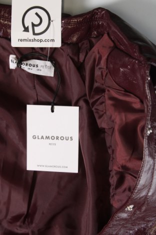 Kožené šaty  Glamorous, Velikost XXS, Barva Červená, Cena  1 478,00 Kč