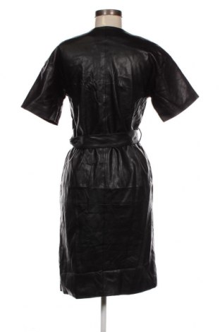 Kožené šaty  NA-KD, Velikost XS, Barva Černá, Cena  654,00 Kč