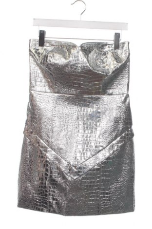 Δερμάτινο φόρεμα ROTATE Birger Christensen, Μέγεθος XS, Χρώμα Γκρί, Τιμή 108,56 €