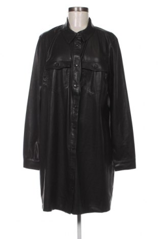Δερμάτινο φόρεμα Vero Moda, Μέγεθος XL, Χρώμα Μαύρο, Τιμή 26,91 €