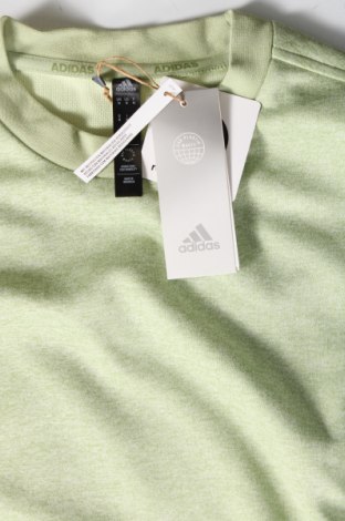 Herren Shirt Adidas, Größe M, Farbe Grün, Preis 22,27 €