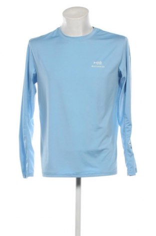 Herren Shirt Bassdash, Größe M, Farbe Blau, Preis 5,12 €