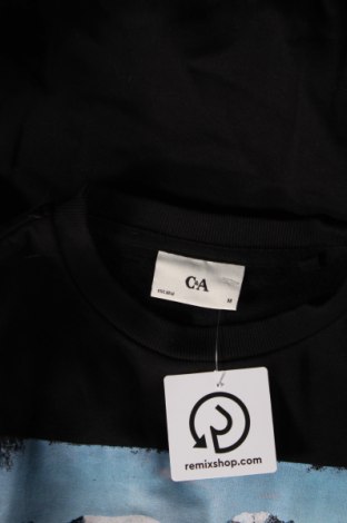 Мъжка блуза C&A, Размер M, Цвят Черен, Цена 19,00 лв.