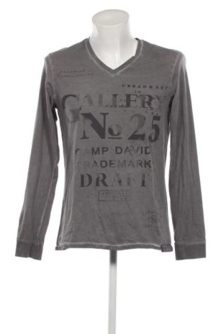 Ανδρική μπλούζα Camp David, Μέγεθος M, Χρώμα Γκρί, Τιμή 13,44 €