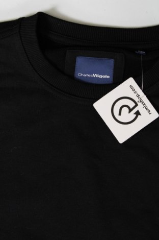 Ανδρική μπλούζα Charles Vogele, Μέγεθος M, Χρώμα Μαύρο, Τιμή 5,64 €