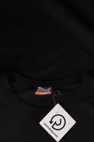 Ανδρική μπλούζα Crivit, Μέγεθος XL, Χρώμα Μαύρο, Τιμή 3,84 €