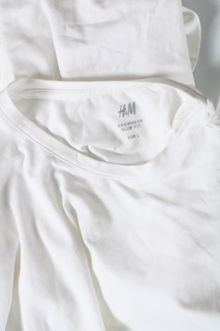 Pánské tričko  H&M, Velikost L, Barva Bílá, Cena  155,00 Kč
