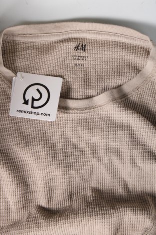 Ανδρική μπλούζα H&M, Μέγεθος XL, Χρώμα  Μπέζ, Τιμή 11,75 €