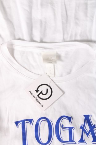Herren Shirt H&M, Größe L, Farbe Weiß, Preis 4,76 €