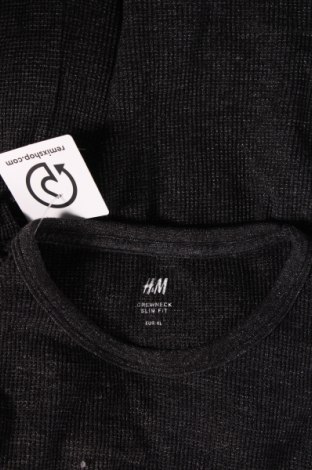Ανδρική μπλούζα H&M, Μέγεθος XL, Χρώμα Γκρί, Τιμή 6,82 €