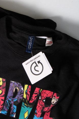 Ανδρική μπλούζα H&M Divided, Μέγεθος XS, Χρώμα Μαύρο, Τιμή 4,70 €
