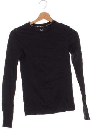 Мъжка блуза H&M Sport, Размер XS, Цвят Черен, Цена 6,90 лв.
