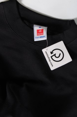 Herren Shirt Hanes, Größe XL, Farbe Schwarz, Preis 13,22 €