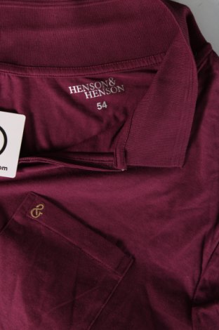 Męska bluzka Henson & Henson, Rozmiar XL, Kolor Fioletowy, Cena 60,77 zł