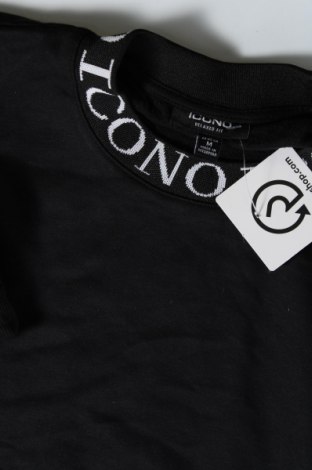 Мъжка блуза ICONO, Размер M, Цвят Черен, Цена 19,00 лв.