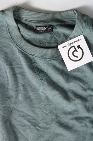 Ανδρική μπλούζα Infinity, Μέγεθος XL, Χρώμα Πράσινο, Τιμή 6,70 €