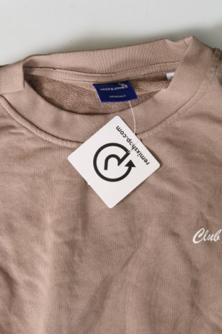Ανδρική μπλούζα Jack & Jones, Μέγεθος XXL, Χρώμα  Μπέζ, Τιμή 5,68 €