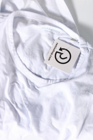 Ανδρική μπλούζα Jack & Jones, Μέγεθος XL, Χρώμα Λευκό, Τιμή 5,34 €