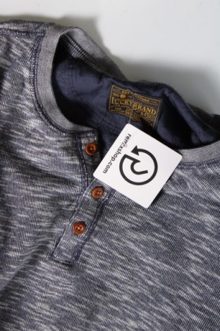 Ανδρική μπλούζα Lucky Brand, Μέγεθος L, Χρώμα Μπλέ, Τιμή 5,35 €
