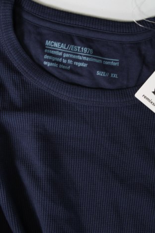 Ανδρική μπλούζα McNeal, Μέγεθος XXL, Χρώμα Μπλέ, Τιμή 4,49 €