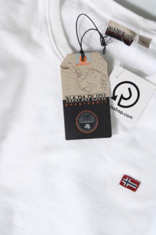 Ανδρική μπλούζα Napapijri, Μέγεθος L, Χρώμα Λευκό, Τιμή 68,00 €