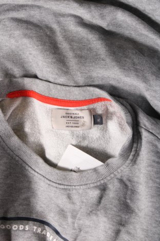 Ανδρική μπλούζα Originals By Jack & Jones, Μέγεθος XL, Χρώμα Γκρί, Τιμή 11,13 €