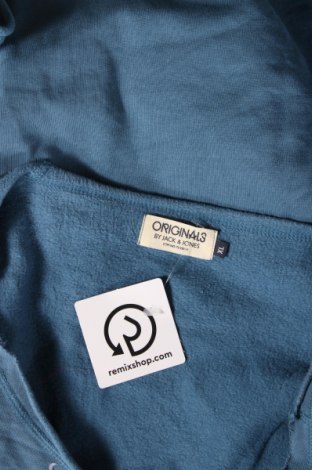 Męska bluzka Originals By Jack & Jones, Rozmiar XL, Kolor Niebieski, Cena 29,36 zł