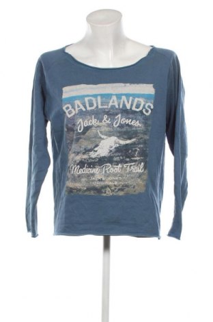 Ανδρική μπλούζα Originals By Jack & Jones, Μέγεθος XL, Χρώμα Μπλέ, Τιμή 6,68 €