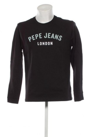 Ανδρική μπλούζα Pepe Jeans, Μέγεθος M, Χρώμα Μαύρο, Τιμή 21,03 €
