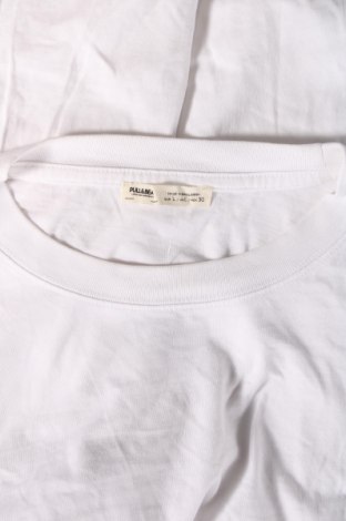 Herren Shirt Pull&Bear, Größe L, Farbe Weiß, Preis € 9,62