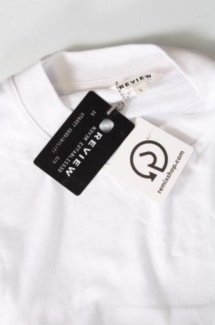 Herren Shirt Review, Größe L, Farbe Weiß, Preis 15,25 €