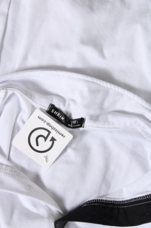 Herren Shirt SHEIN, Größe L, Farbe Weiß, Preis 6,74 €