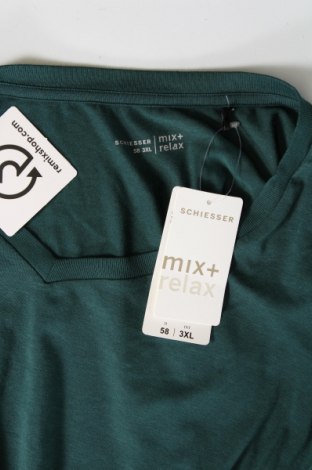 Pánske tričko  Schiesser, Veľkosť XXL, Farba Zelená, Cena  14,35 €