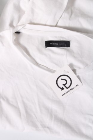 Ανδρική μπλούζα Selected Homme, Μέγεθος XXL, Χρώμα Λευκό, Τιμή 8,38 €