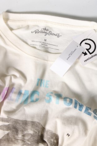 Мъжка блуза The Rolling Stones, Размер M, Цвят Бял, Цена 29,58 лв.