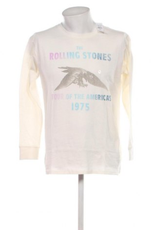 Herren Shirt The Rolling Stones, Größe M, Farbe Weiß, Preis 16,15 €