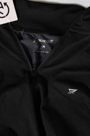 Ανδρική μπλούζα Work Out, Μέγεθος M, Χρώμα Μαύρο, Τιμή 4,13 €