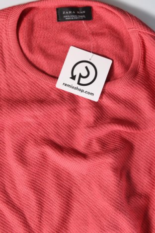 Pánské tričko  Zara Man, Velikost XL, Barva Růžová, Cena  287,00 Kč