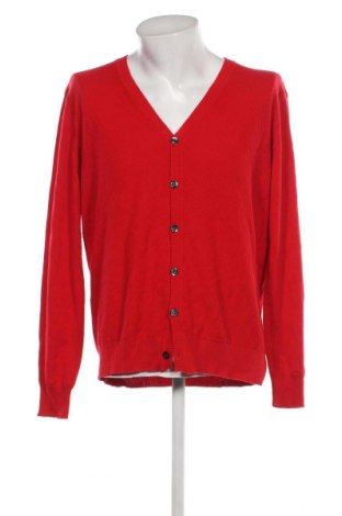 Jachetă tricotată de bărbați, Mărime L, Culoare Roșu, Preț 25,76 Lei