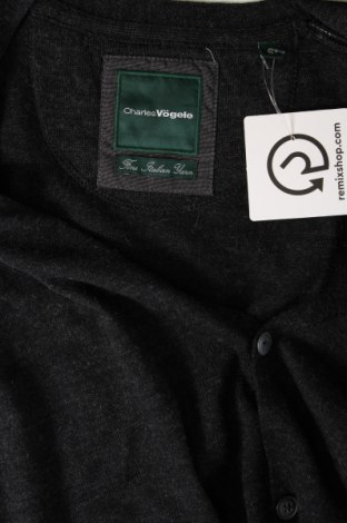 Jachetă tricotată de bărbați Charles Vogele, Mărime S, Culoare Negru, Preț 28,62 Lei