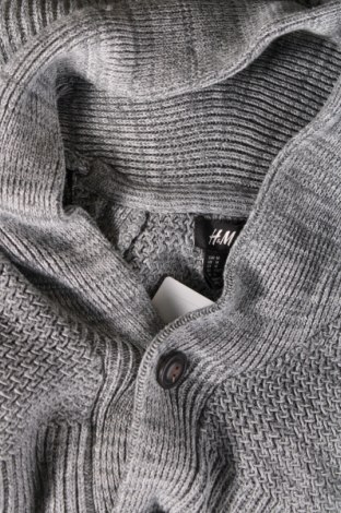 Jachetă tricotată de bărbați H&M, Mărime M, Culoare Gri, Preț 48,65 Lei