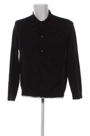 Jachetă tricotată de bărbați H&M, Mărime M, Culoare Negru, Preț 54,37 Lei