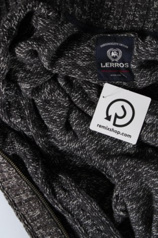 Jachetă tricotată de bărbați Lerros, Mărime XXL, Culoare Gri, Preț 67,44 Lei