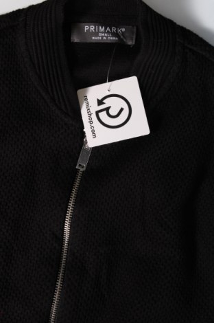 Jachetă tricotată de bărbați Primark, Mărime S, Culoare Negru, Preț 35,29 Lei
