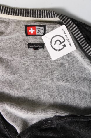 Jachetă tricotată de bărbați Swiss Life, Mărime L, Culoare Gri, Preț 44,21 Lei