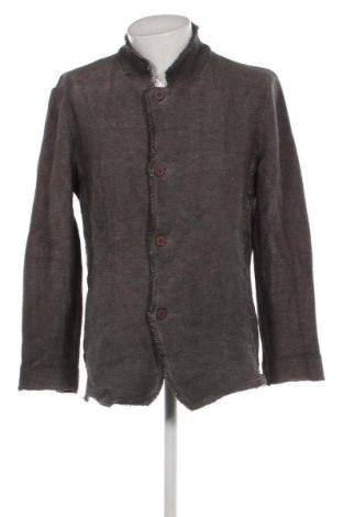 Jachetă tricotată de bărbați Tigha, Mărime M, Culoare Gri, Preț 148,19 Lei