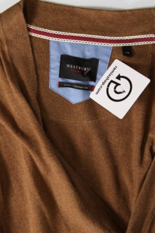 Jachetă tricotată de bărbați Westbury, Mărime XXL, Culoare Galben, Preț 109,24 Lei