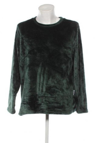 Herren Fleece Shirt, Größe XL, Farbe Grün, Preis 5,29 €